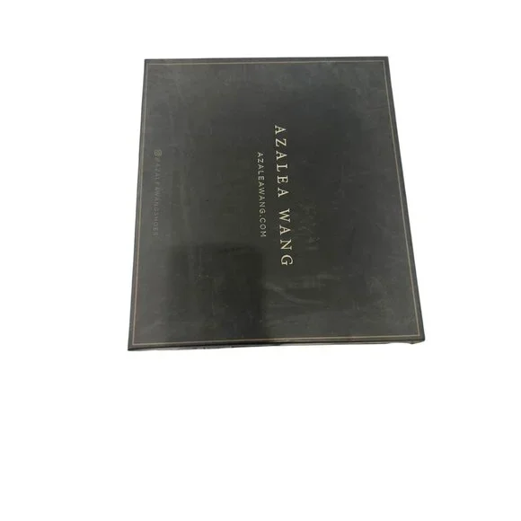 Azalea Wang Studded Stiletto Ankle Boots Black Rhinestone Pointed Toe High Heel - Picture 3 of 5